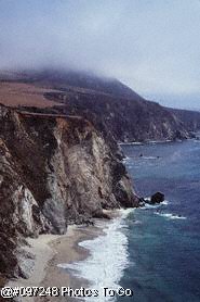 Seaside cliff